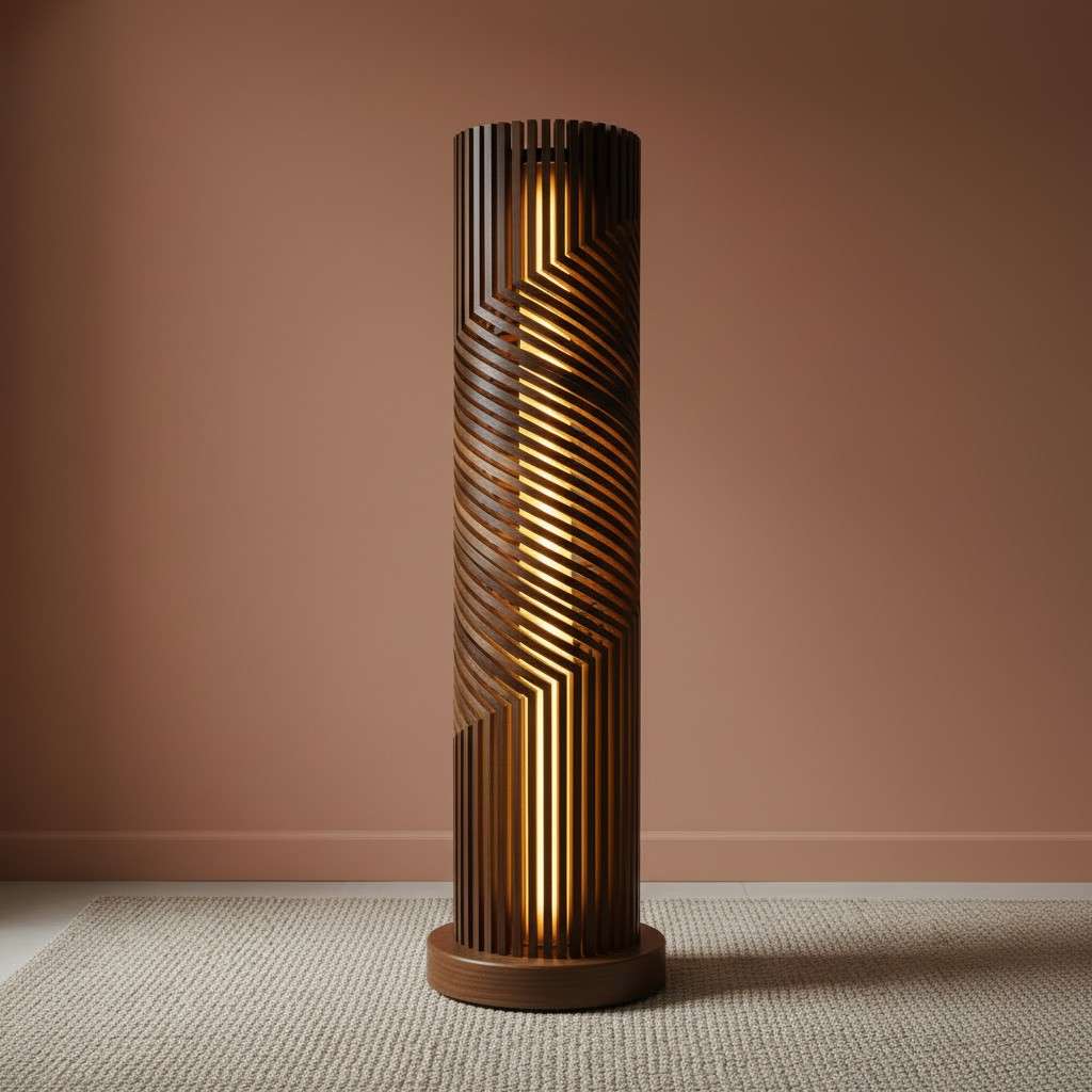 contemporary-wooden-column-floor-lamp-led-desig