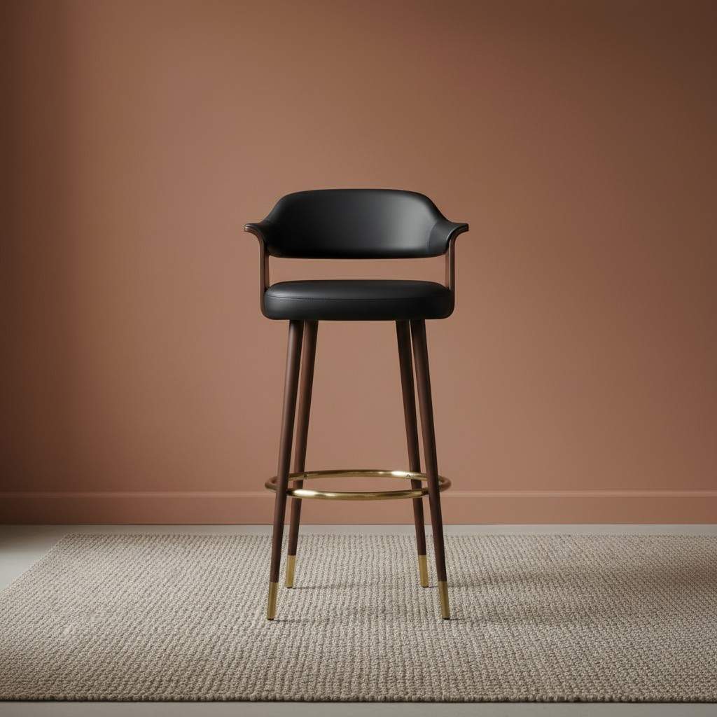 luxury-wood-bar-stool-full-view-black-sea