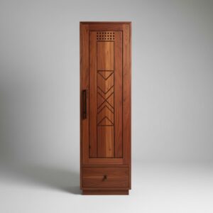 teak-wood-single-door-wardrobe-geometric-designer-styl
