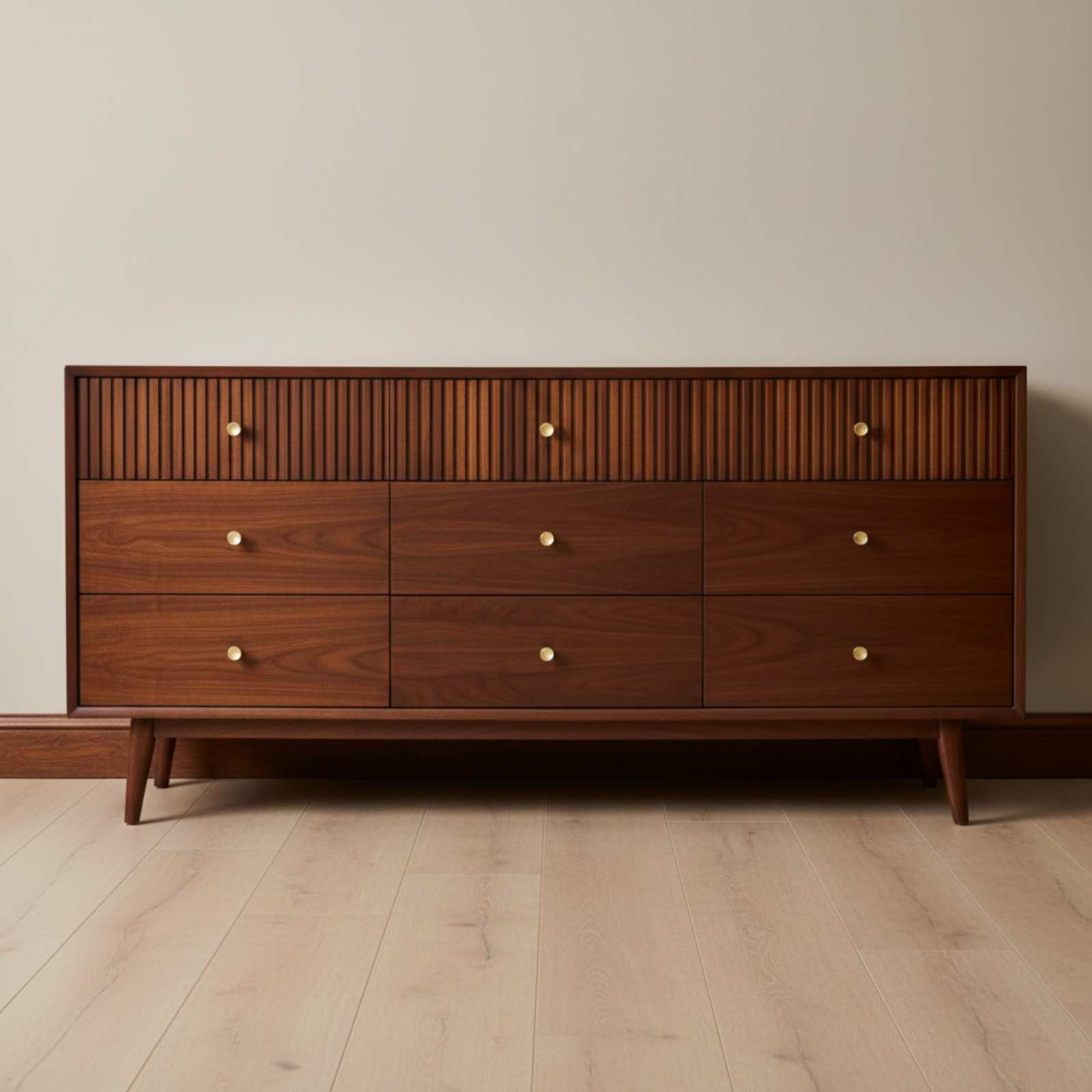 wide-wooden-dresser-with-fluted-drawers-front-vie